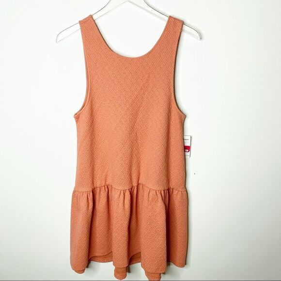 Free People Easy Street Mini Sundress Ruffle XS - Picture 2 of 9